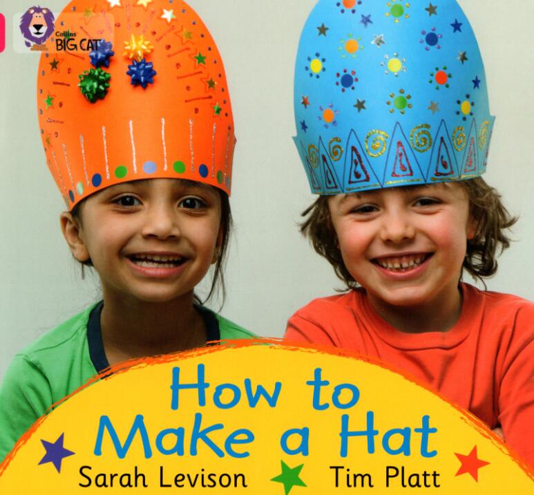 《How to Make a Hat》大猫分级英语绘本pdf资源免费下载