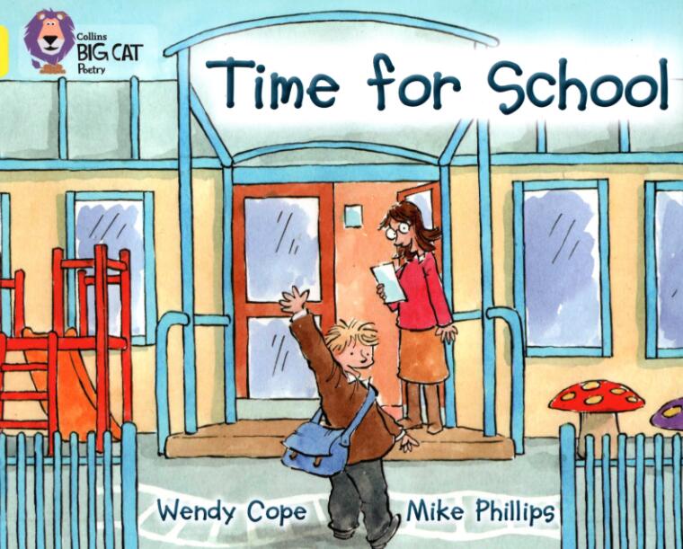 《Time for School》大猫英语分级绘本pdf资源免费下载