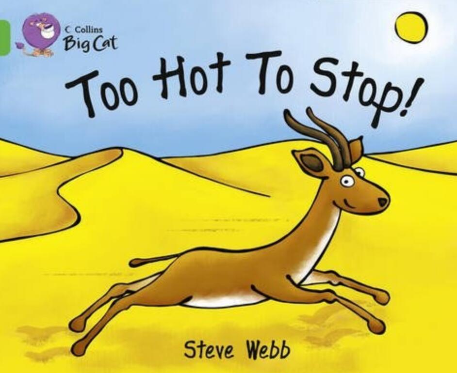 《Too Hot to stop》大猫英语绘本pdf资源免费下载