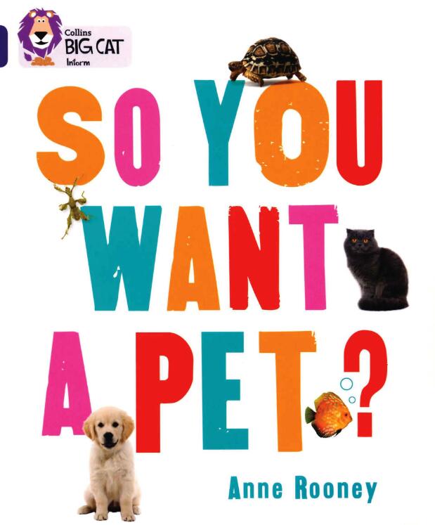 《So You Want a Pet》大猫英语分级绘本pdf资源免费下载