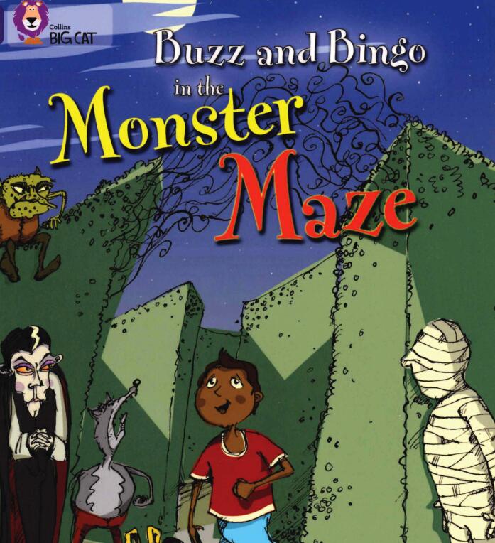 《Buzz and Bingo in the Monster Maze》大猫分级绘本pdf资源免费下载