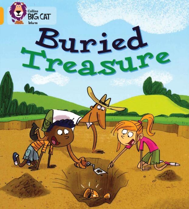 《Buried Treasure》大猫英语分级绘本pdf资源免费下载