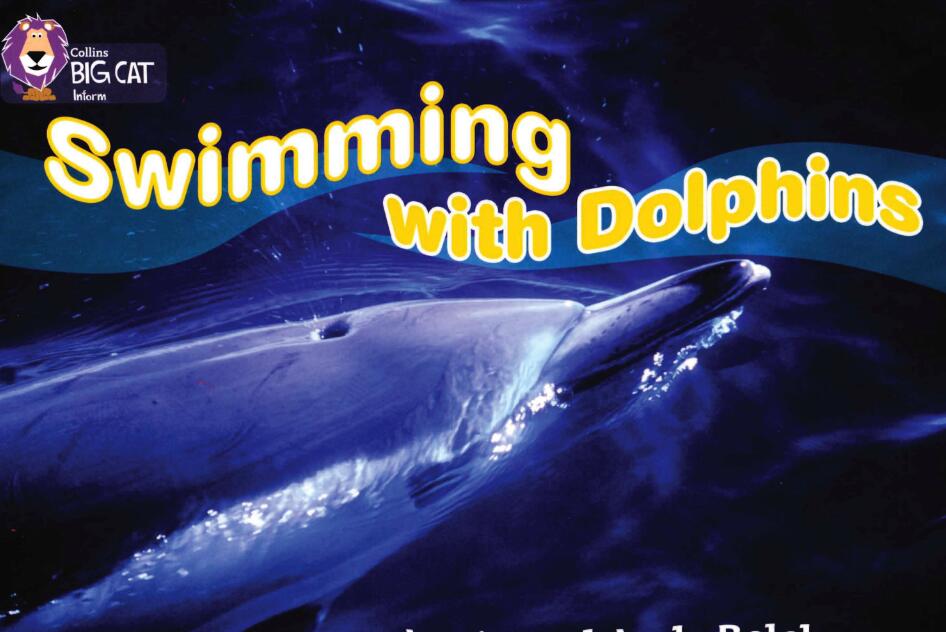 《Swimming with Dolphins》大猫英语分级绘本pdf资源免费下载