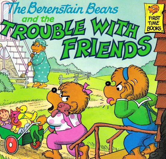 《The Berenstain Bears and the Trouble With Friends》绘本pdf资源免费下载