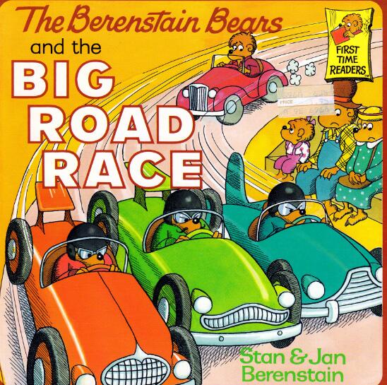 《The Berenstain Bears and the Big Road Race》绘本pdf资源免费下载