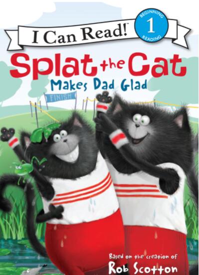 《Splat the Cat Makes Dad Glad》英语绘本pdf资源免费下载