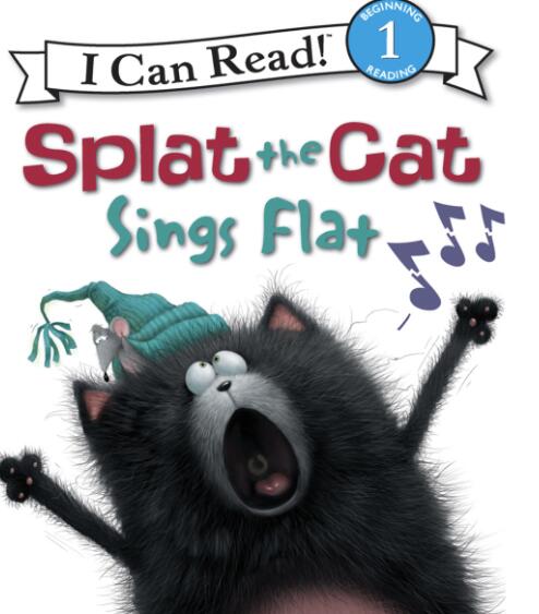 《Splat the Cat Sings Flat》英语绘本pdf资源免费下载