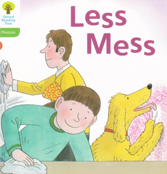 《Less Mess》牛津阅读树拼读绘本pdf资源免费下载