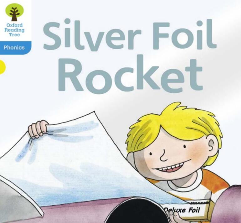 《Silver Foil Rocket》牛津树拼读绘本pdf资源免费下载