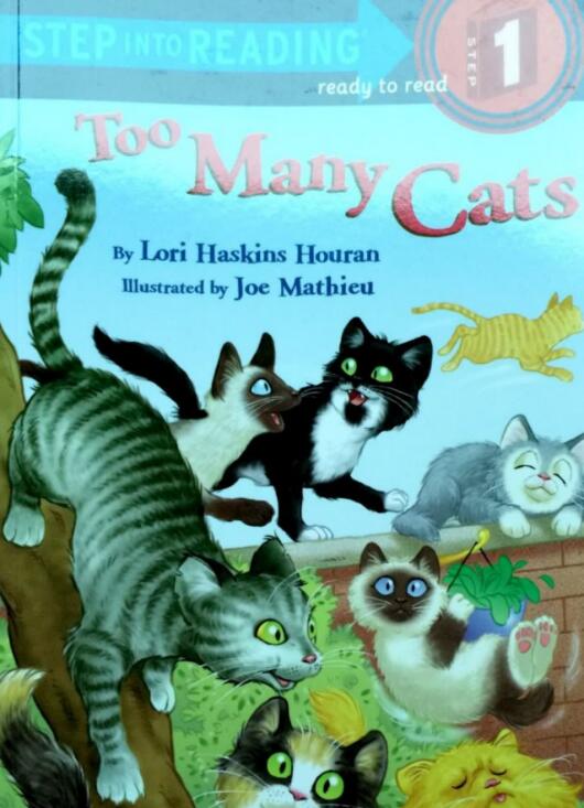 《Too Many Cats》兰登英语分级绘本pdf资源免费下载