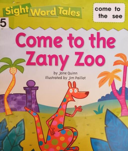 《Come to the Zany Zoo》原版英文绘本pdf资源下载