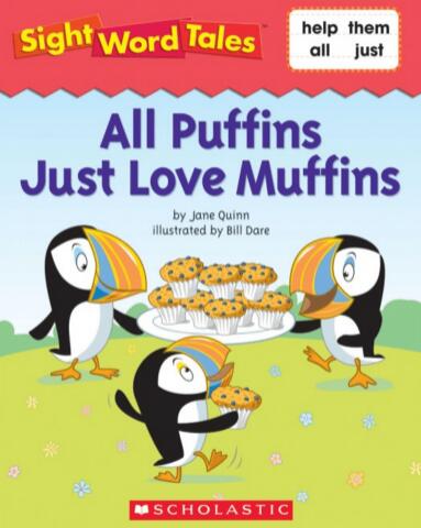 《All Puffins Just Love Muffins》英文绘本pdf资源下载