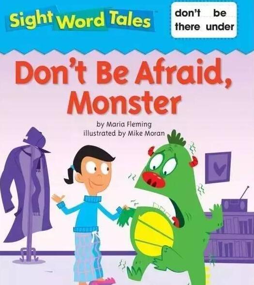 《Don't Be Afraid, Monster》英文绘本pdf资源下载