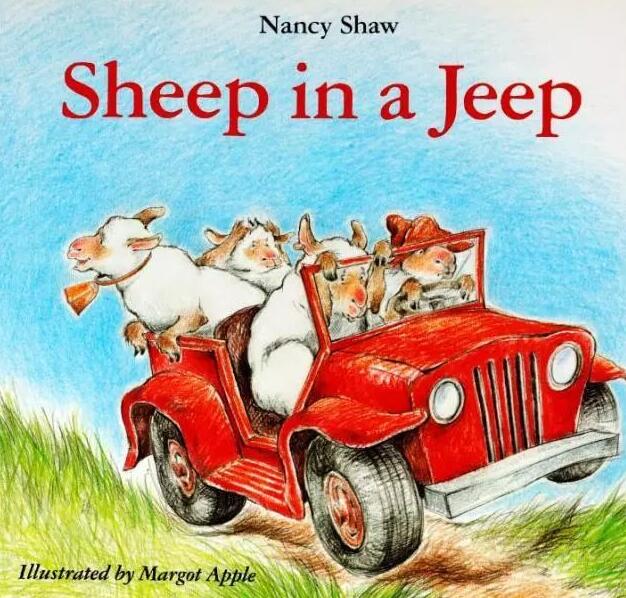 《Sheep in a Jeep》绘本pdf+音频百度网盘资源下载