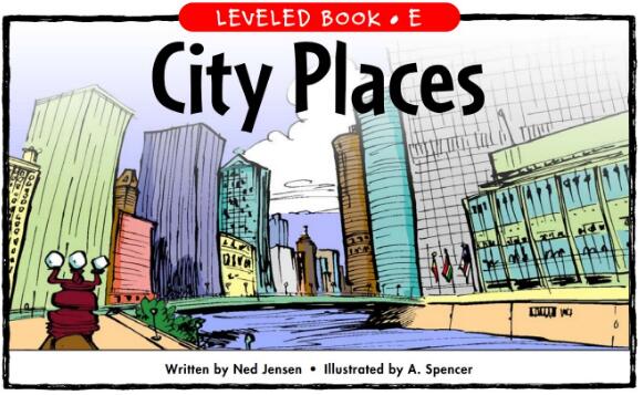 《City Places》绘本pdf电子版资源及中文翻译