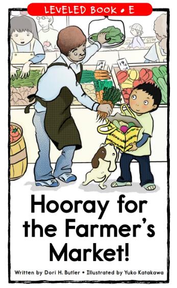 《Hooray for the Farmer's Market》绘本pdf电子版资源下载