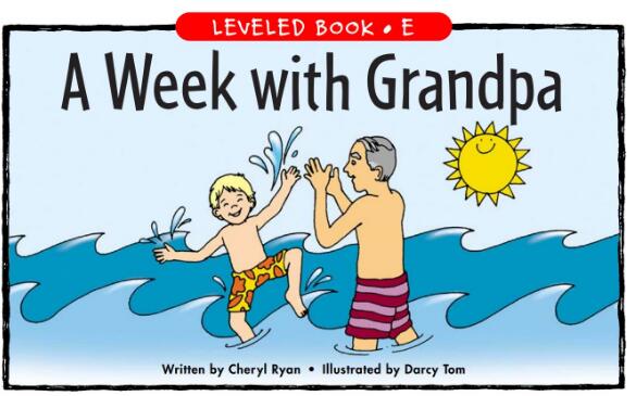 《A week with grandpa》绘本pdf资源及中文翻译