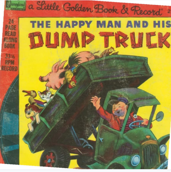 The Happy Man and His Dump Truck迪士尼绘本PDF+MP3免费下载