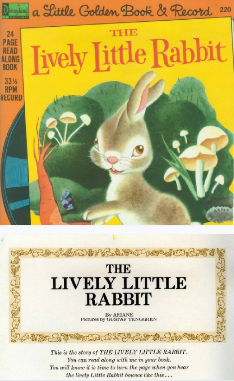 The Lively Little Rabbit绘本故事PDF+MP3百度云下载