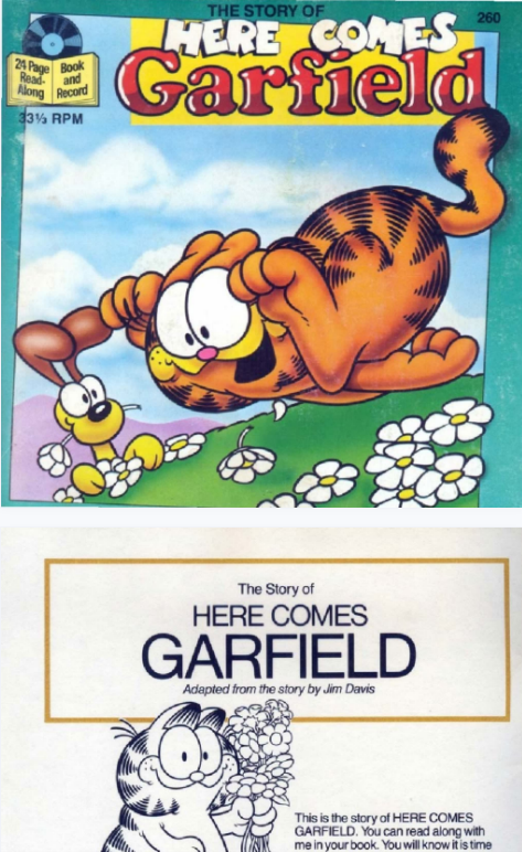 Here Comes Garfield加菲猫来了绘本故事PDF+音频百度云下载