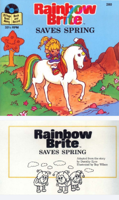 Rainbow Brite Saves Spring原版绘本PDF+音频免费下载