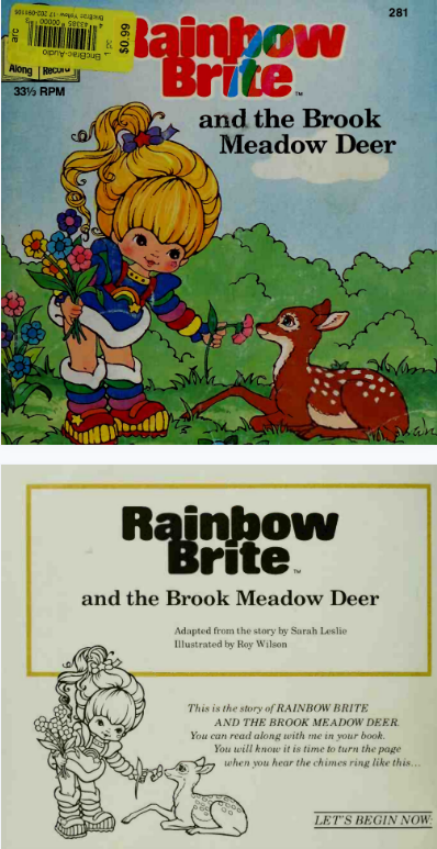 Rainbow Brite and the Brook Meadow Deer迪士尼绘本PDF+音频免费下载