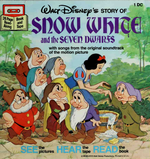 Snow White and the Seven Dwarfs白雪公主和七个小矮人英文绘本PDF+音频免费下载