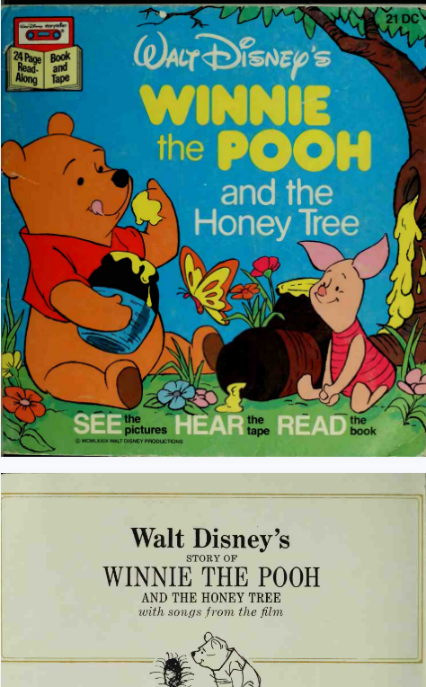 Winnie the Pooh and the Honey Tree小熊维尼和蜜蜂树英文绘本PDF+音频免费下载