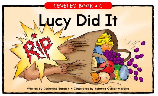 《Lucy Did It》绘本翻译及pdf资源百度云下载