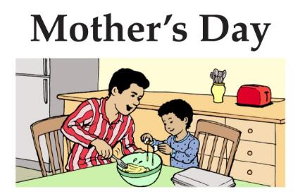 《Mother's Day》绘本故事翻译及pdf资源下载