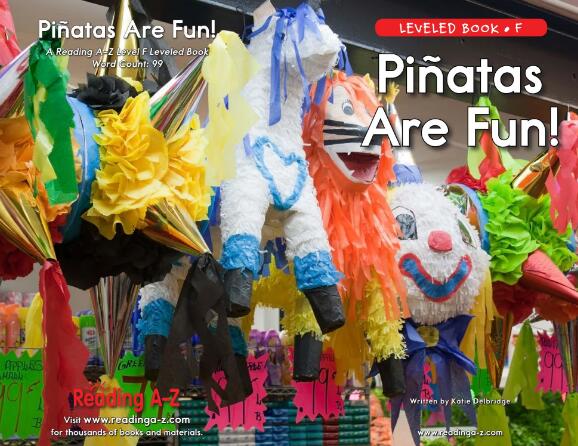 《Piñatas Are Fun》绘本翻译及pdf资源下载