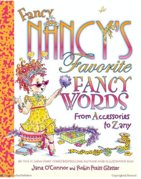 Fancy Nancy's Favorite Fancy Words绘本电子档+音频百度云下载