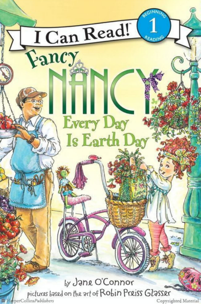 Fancy Nancy: Every Day Is Earth Day绘本电子档+音频免费下载