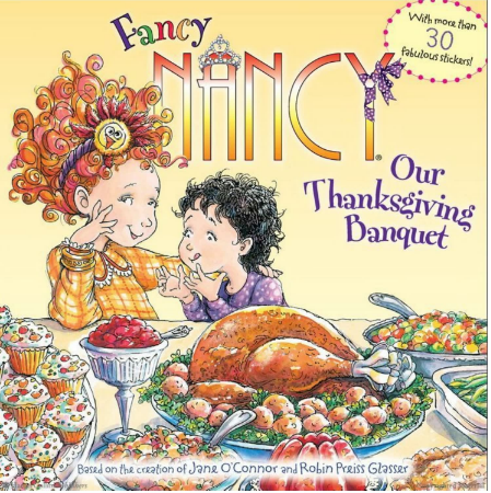 Fancy Nancy：Our Thanksgiving Banquet绘本PDF+MP3免费下载