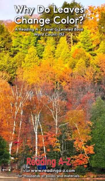 《Why Do Leaves Change Color》raz绘本翻译及pdf资源下载