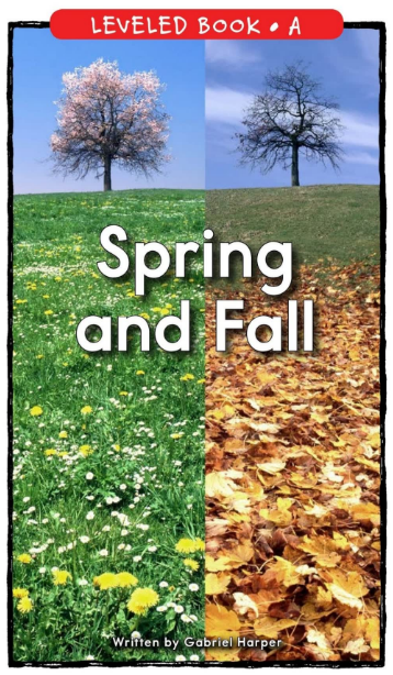 Spring and Fall英文绘本PDF+MP3百度网盘下载