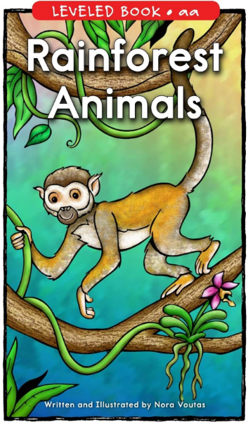 Rainforest Animals绘本PDF+音频百度网盘下载