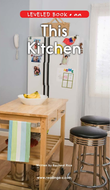 This Kitchen绘本PDF+MP3百度网盘免费下载