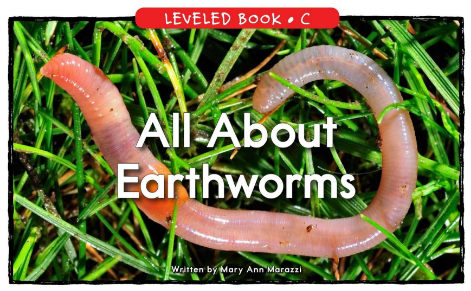 All About Earthworms绘本PDF+音频百度网盘免费下载