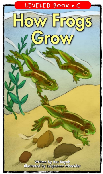 How Frogs Grow绘本PDF+音频百度云下载