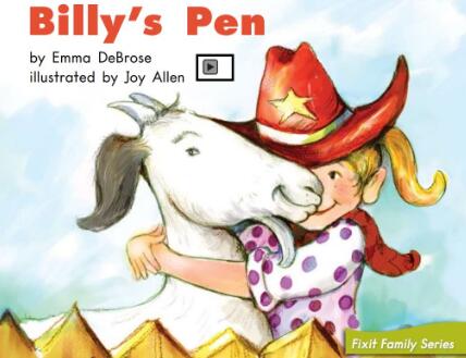 《Billy's Pen》海尼曼绘本翻译及pdf资源下载