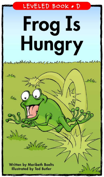 Frog Is Hungry绘本PDF+音频资源免费下载