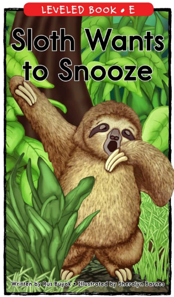 Sloth Wants to Snooze绘本电子版+MP3百度网盘免费下载