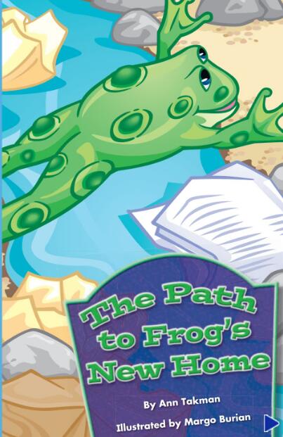 《The Path to Frog's New Home》英语绘本pdf资源下载