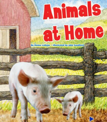 《Animals at Home》英语绘本翻译及pdf资源下载