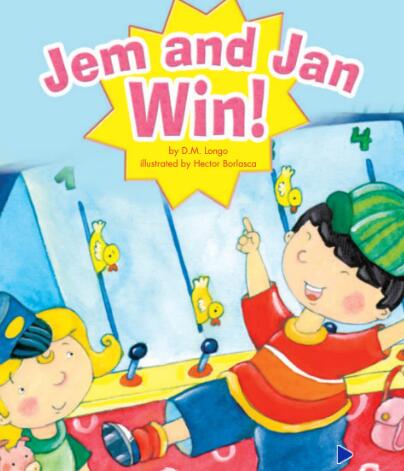 《Jem and Jan Win》绘本翻译及pdf资源下载