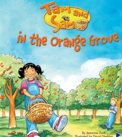 《Tam and Sam in the Orange Grove》绘本pdf资源下载