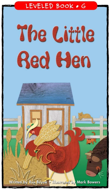 The Little Red Hen英语绘本PDF+音频资源免费下载