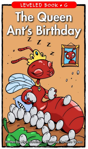 The Queen Ant's Birthday英语绘本PDF+音频资源免费下载