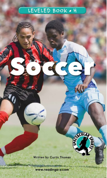 Soccer绘本PDF+MP3资源免费下载